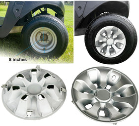 Dr.Acces set of 4 hub caps for 8-inch wheels upgrades appearance