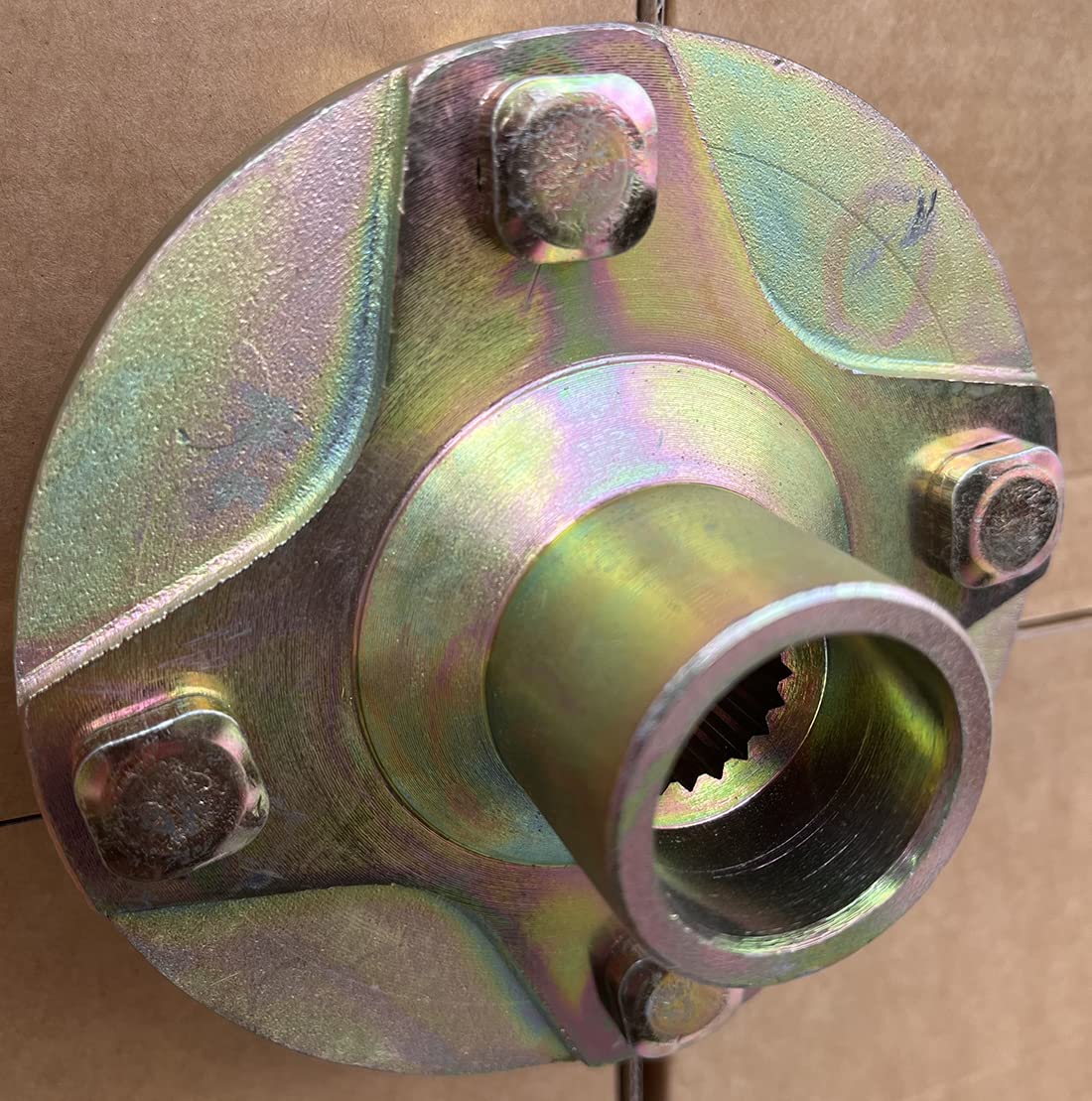 Dr.Acces hub installation on Yamaha G29 rear wheel scenario.