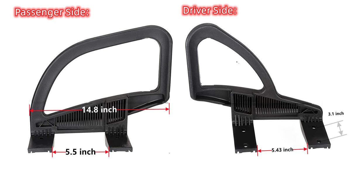 Dr.Acces RXV arm rest replacement close-up showing OEM fit.