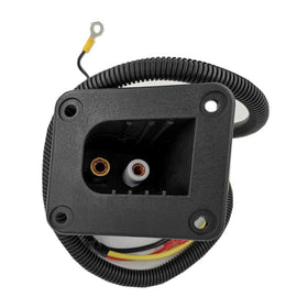Dr.Acces EZGO TXT PowerWise 36V receptacle for reliable charging compatibility.