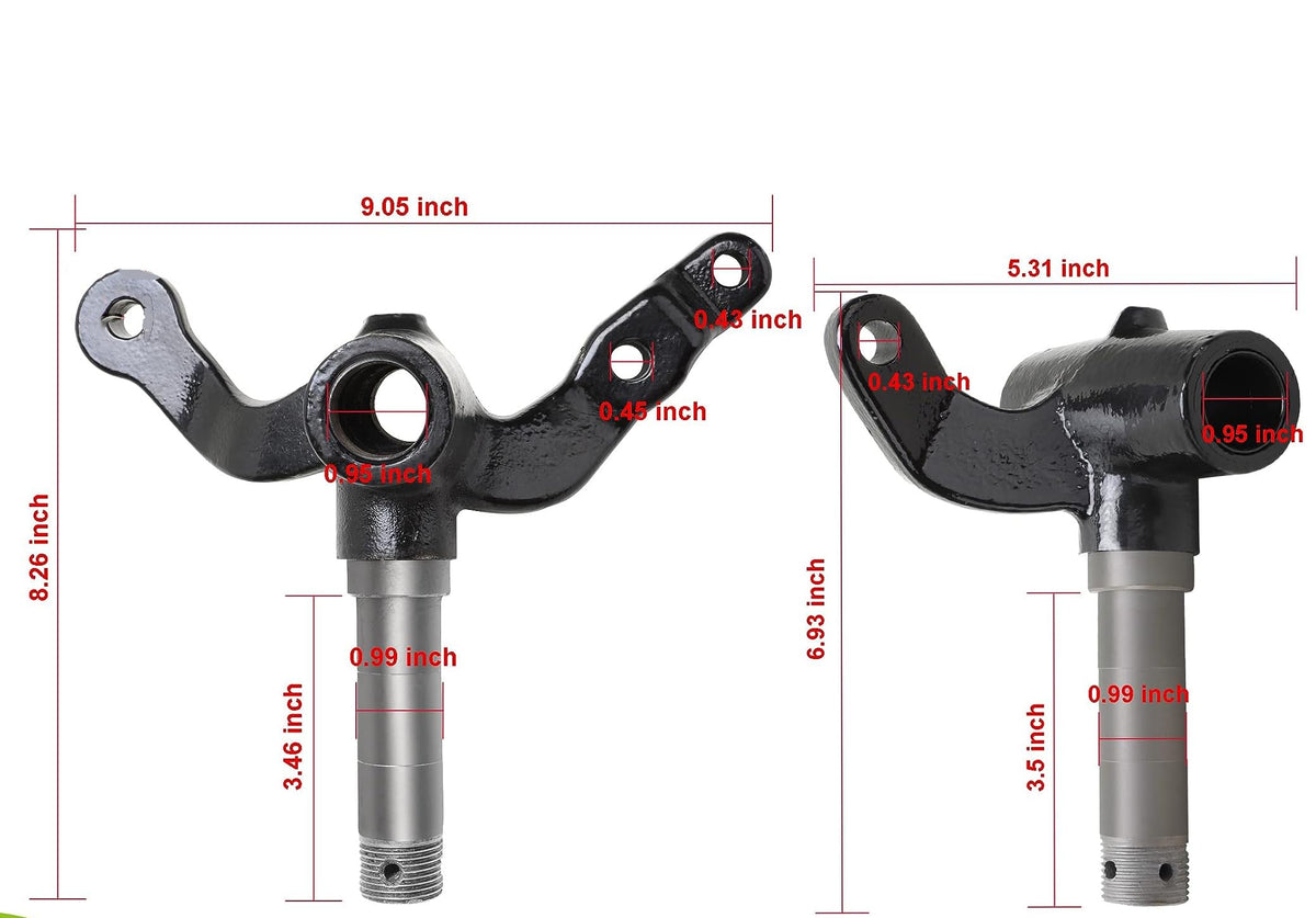Dr.Acces EZGO TXT spindle installation, easy front-end maintenance