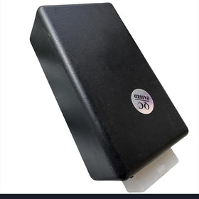 Dr.Acces light control box side panel shows compact, space-saving design.
