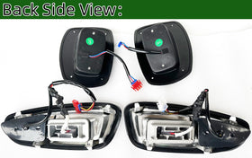 Dr.Acces RXV turn signal lever with headlamp horn switch for easy signaling.