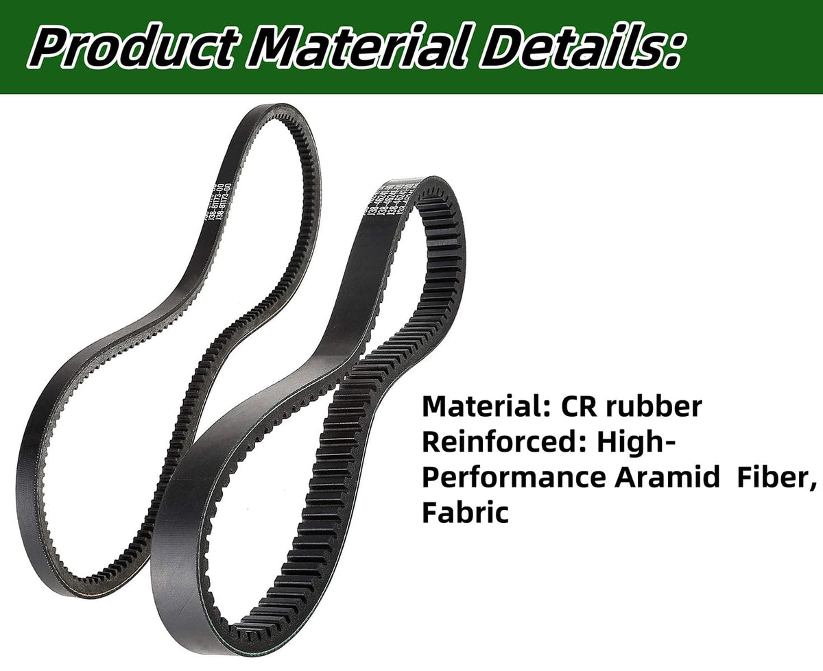 Dr.Acces starter generator belt close-up, designed to prevent slippage and extend life
