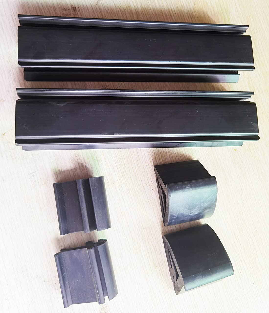 Dr.Acces lower retaining clips anchoring the RXV windshield bottom