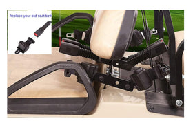 Dr.Acces belt installed on EZGO TXT demonstrates easy mounting