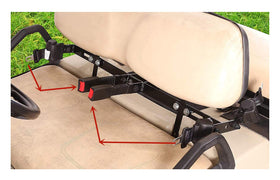 Dr.Acces steel mounting bar 33.8 by 6.7 inches supports secure belt installation.