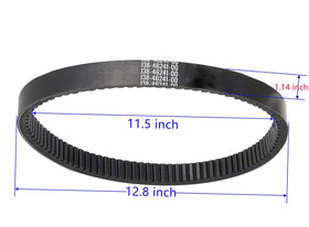 Dr. Acces belt material detail emphasizes strength and flexibility under load.