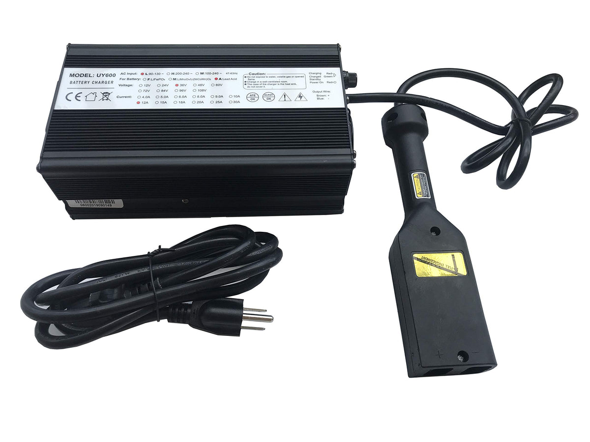 Dr.Acces charger side view with durable aluminum housing for rugged use