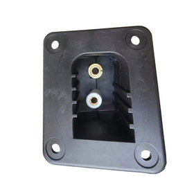 Dr.Acces 36V PowerWise receptacle front view enabling quick charging on EZ-GO golf carts