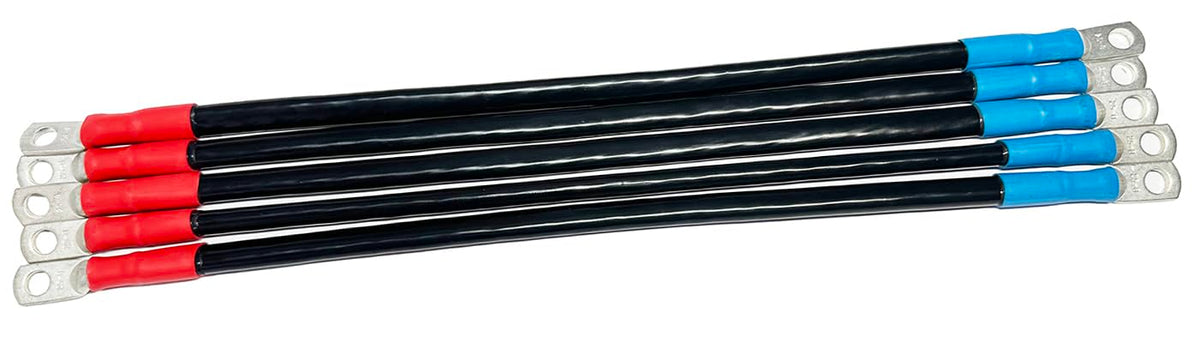 Close-up of Dr.Acces 4 gauge copper core lugs for high conductivity