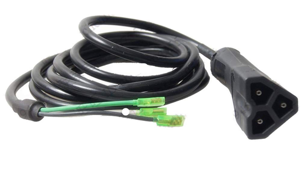 Dr.Acces 48V Delta-Q DC cable for EZGO RXV—reliable replacement cord for Powerwise QE charging.