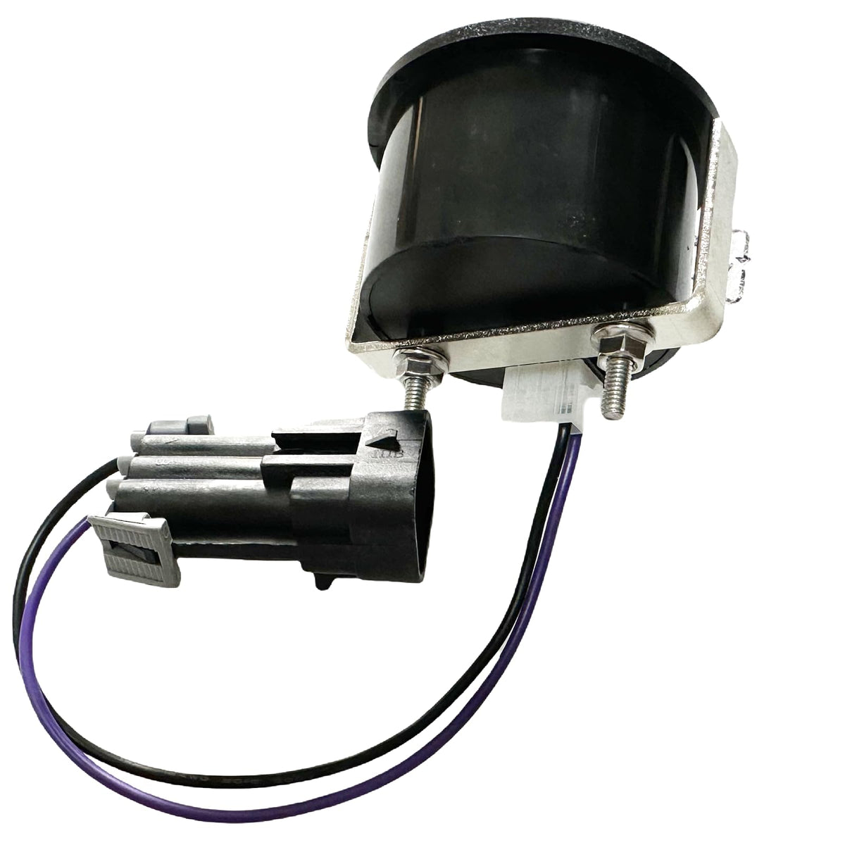 Dr.Acces 48V dual-meter battery indicator highlights ongoing state of charge.
