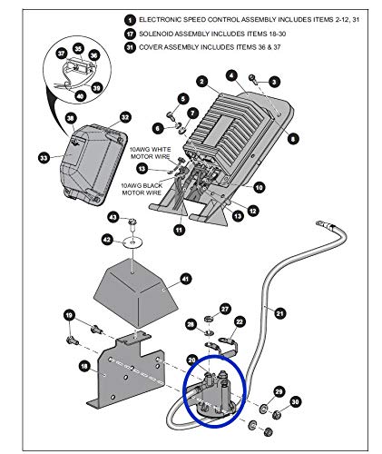 Dr.Acces 48V solenoid packaging with label demonstrates easy compatibility check