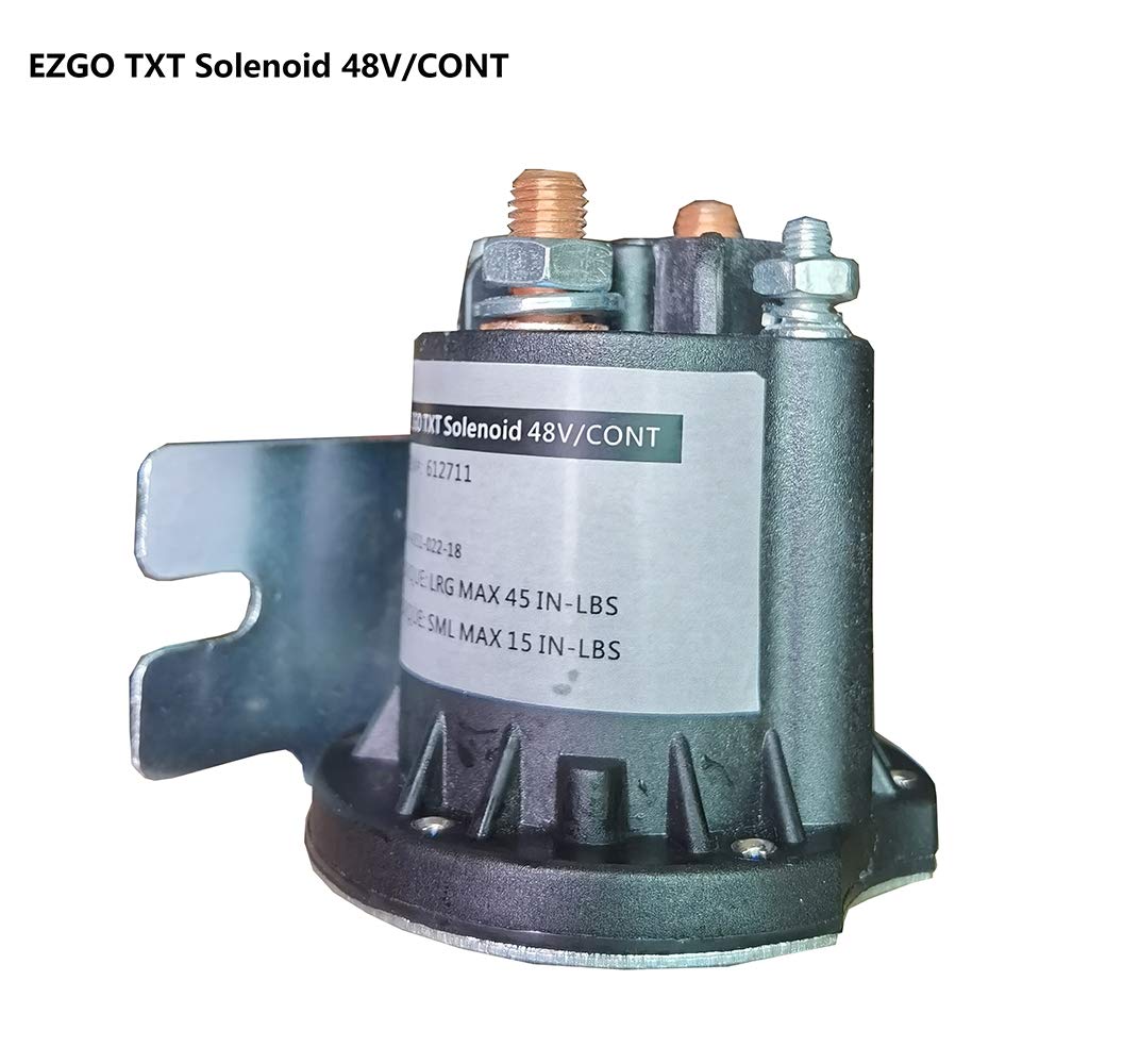 Dr.Acces 48V EZGO TXT solenoid wiring inside highlights internal coil construction