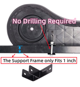 Dr.Acces non-drill brackets simplify mounting without drilling.