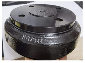 Dr.Acces brake drum installed on hub area demonstrates easy maintenance.