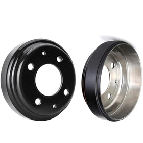 Dr.Acces two-pack brake drums ideal for matching wear and quick replacement.