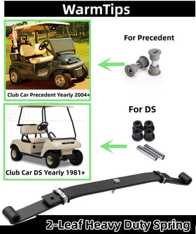 Dr.Acces club car DS front spring with bushings and sleeves