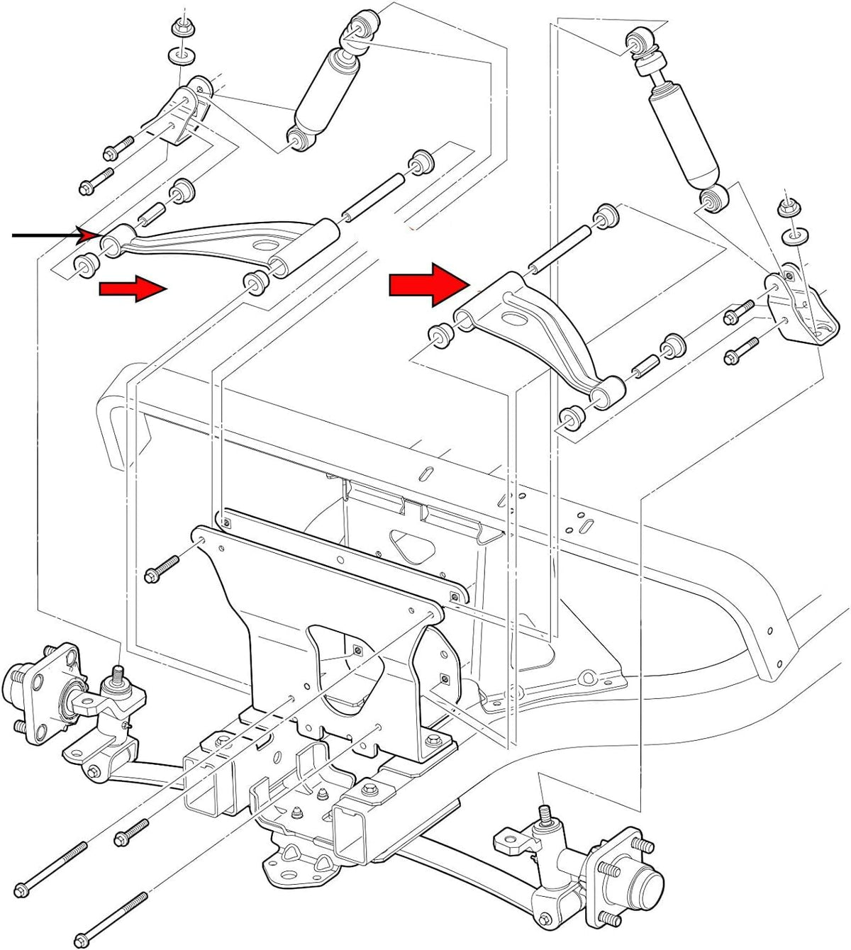 Dr.Acces driver-side delta-a-plate A-arm improves steering feel