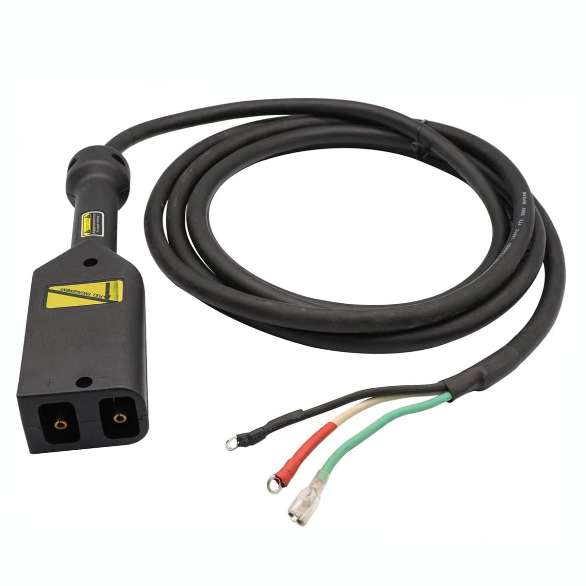 DrAcces EZGO Medalist TXT replacement plug with harness for easy installation.