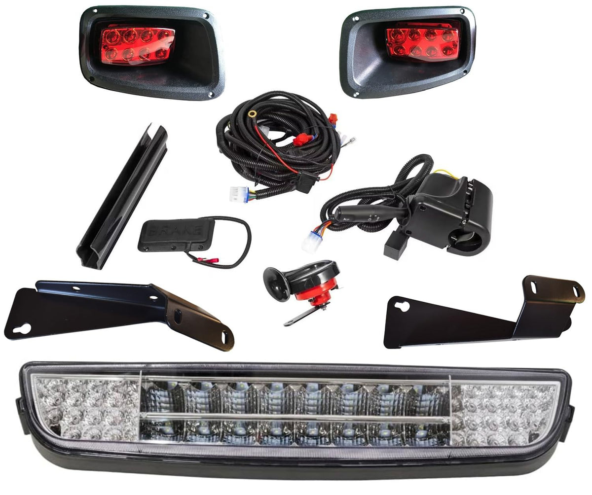Dr.Acces EZ-GO TXT front headlight bar enhances night visibility