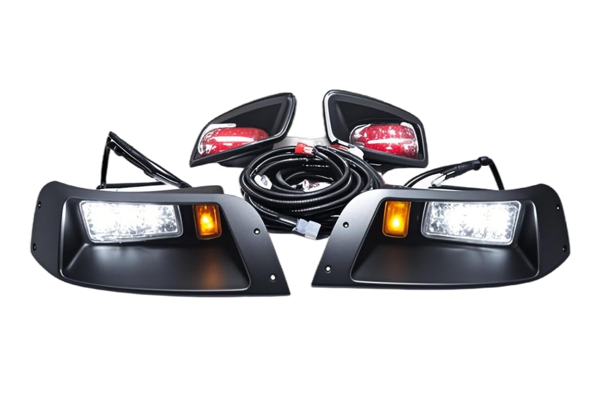 Dr.Acces powered LED lighting illustration for golf carts
