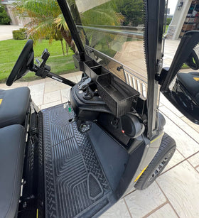 Dr.Acces front dash basket with mounting hardware for easy installation.