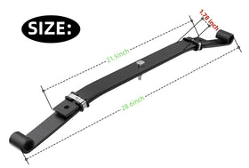 Dr.Acces front leaf spring installation guide for Club Car DS/Precedent