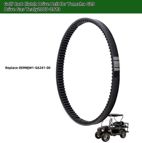 Dr.Acces G29 drive belt dimensions; precise replacement fit.