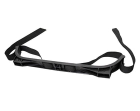 Dr.Acces golf bag holder strap bracket side view highlights durable mounting on EZGO TXT DCS/PDS.