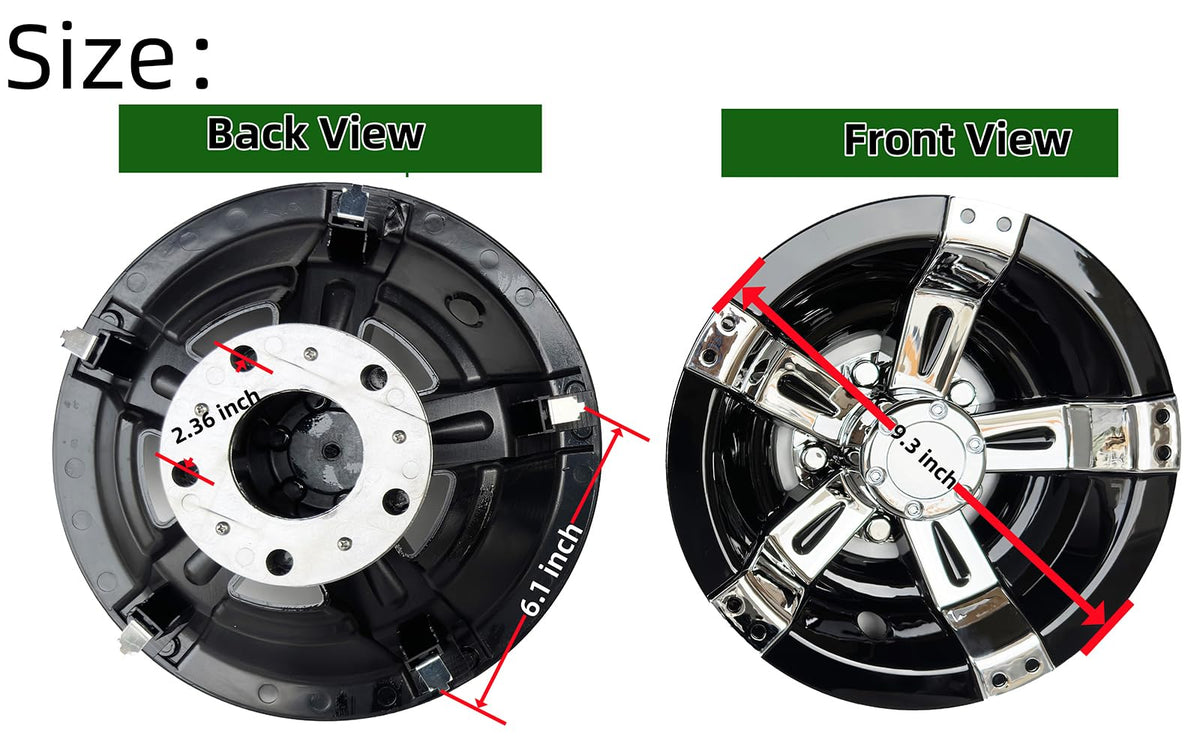 Dr.Acces wheel cover close-up in packaging