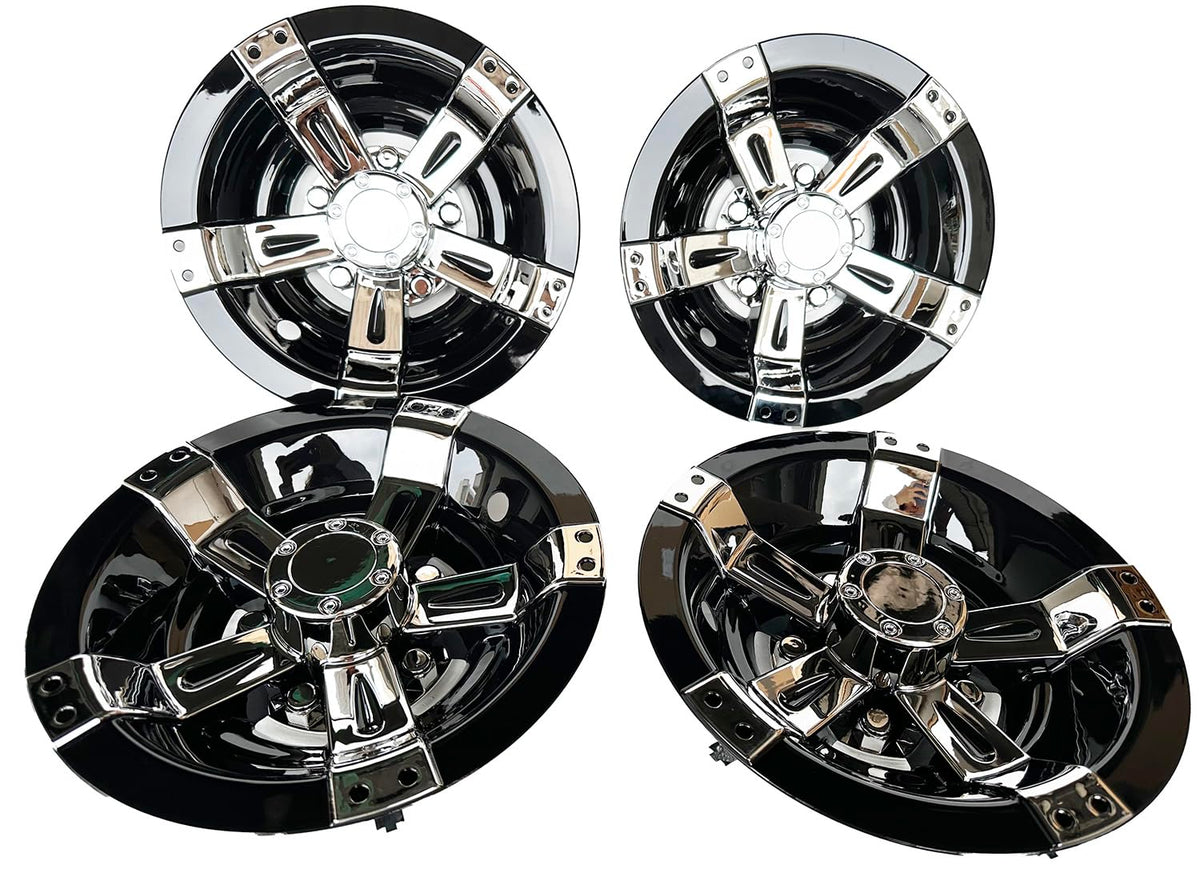 Dr.Acces wheel cover chrome spokes on Club Car