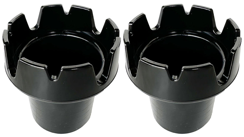 Dr.Acces golf cart ashtray mounted on a cup holder for a tidy ride
