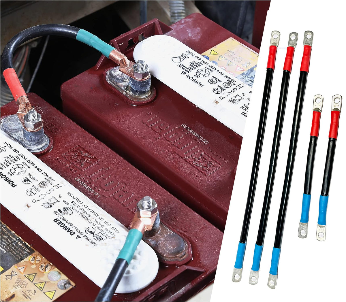 Dr.Acces 5-piece set with varied lengths for simple installation
