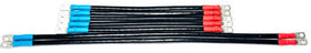 Dr.Acces EZGO TXT cables, 25.4-inch length, flexible routing for secure battery connections.