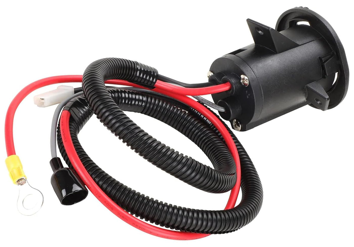 Dr.Acces harness connection demonstrates easy, secure wiring during installation.