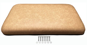 Dr.Acces front seat back assembly in tan for EZGO TXT provides durable support