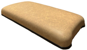 Dr.Acces front seat bottom cushion in tan for EZGO TXT improves ride comfort