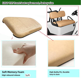 Hardware included for quick installation of Dr.Acces EZGO front seat kit