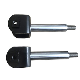 Dr.Acces kingpin side view highlighting durable hardware for gas and electric models.