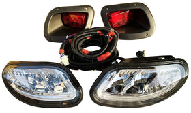 Dr.Acces golf cart LED headlight for EZ-GO improves visibility.
