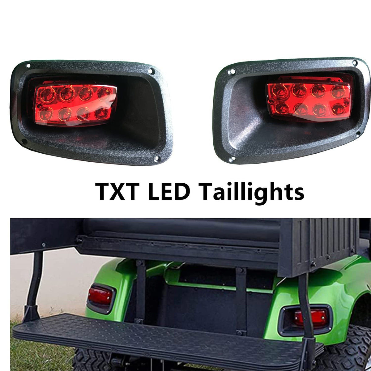 Dr.Acces golf cart LED taillight right side boosts signaling for safer rides