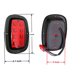 Dr.Acces taillight harness plug, plug-and-play compatibility with factory wiring.