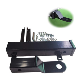 Dr.Acces golf cart rear-seat hitch with 2in receiver for towing and utility