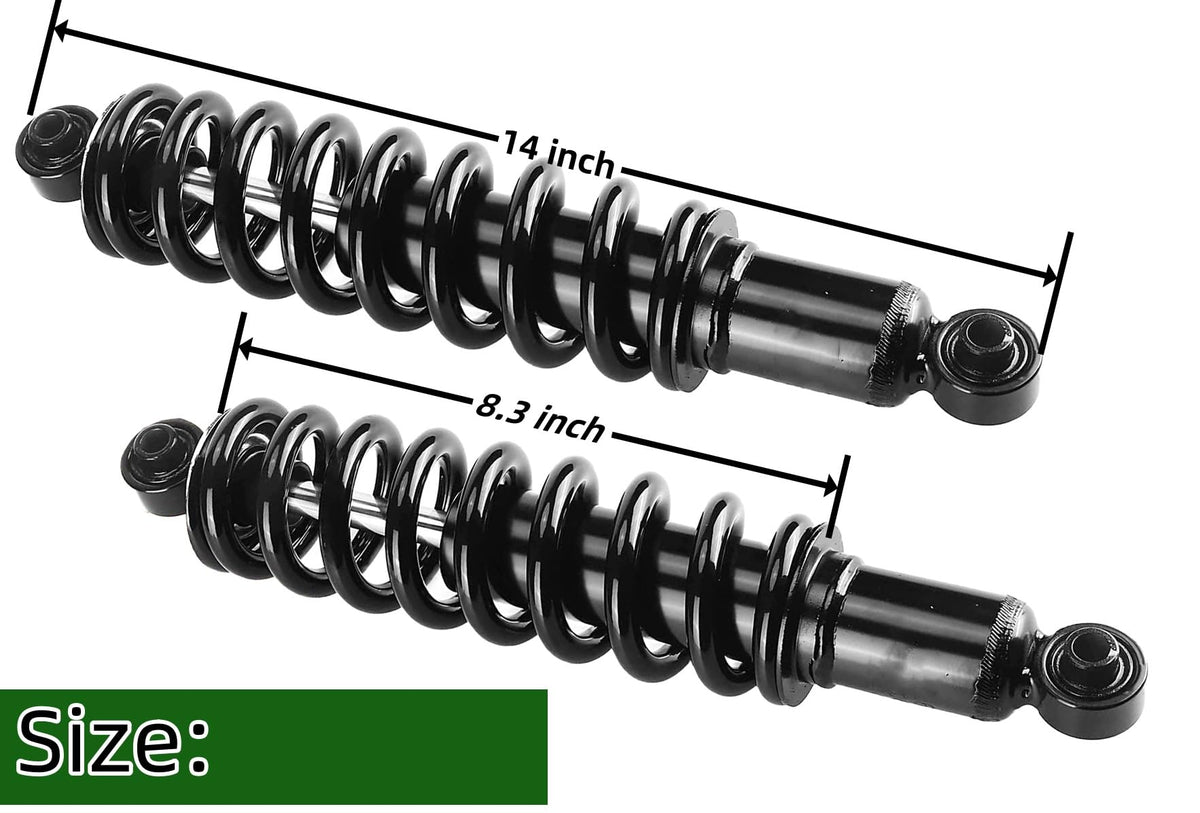 Dr.Acces Yamaha G29 driver-side rear shock enhances stability on uneven terrain.