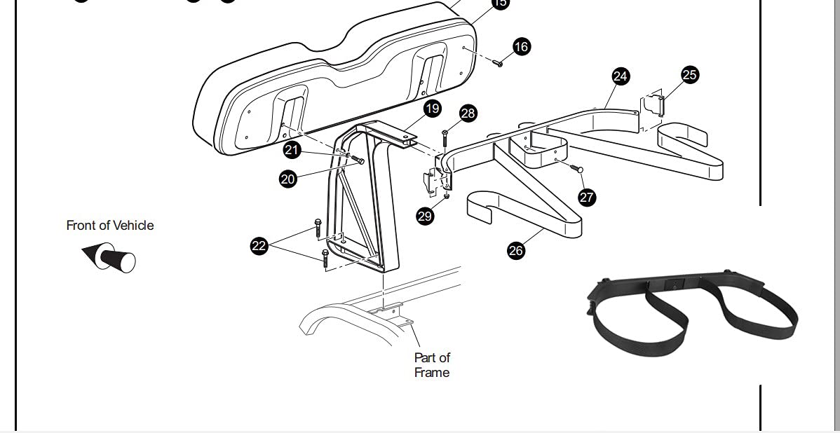 Dr.Acces replacement parts link to 71851-G01, 71856-G01, 71853-G01 for EZGO carts.