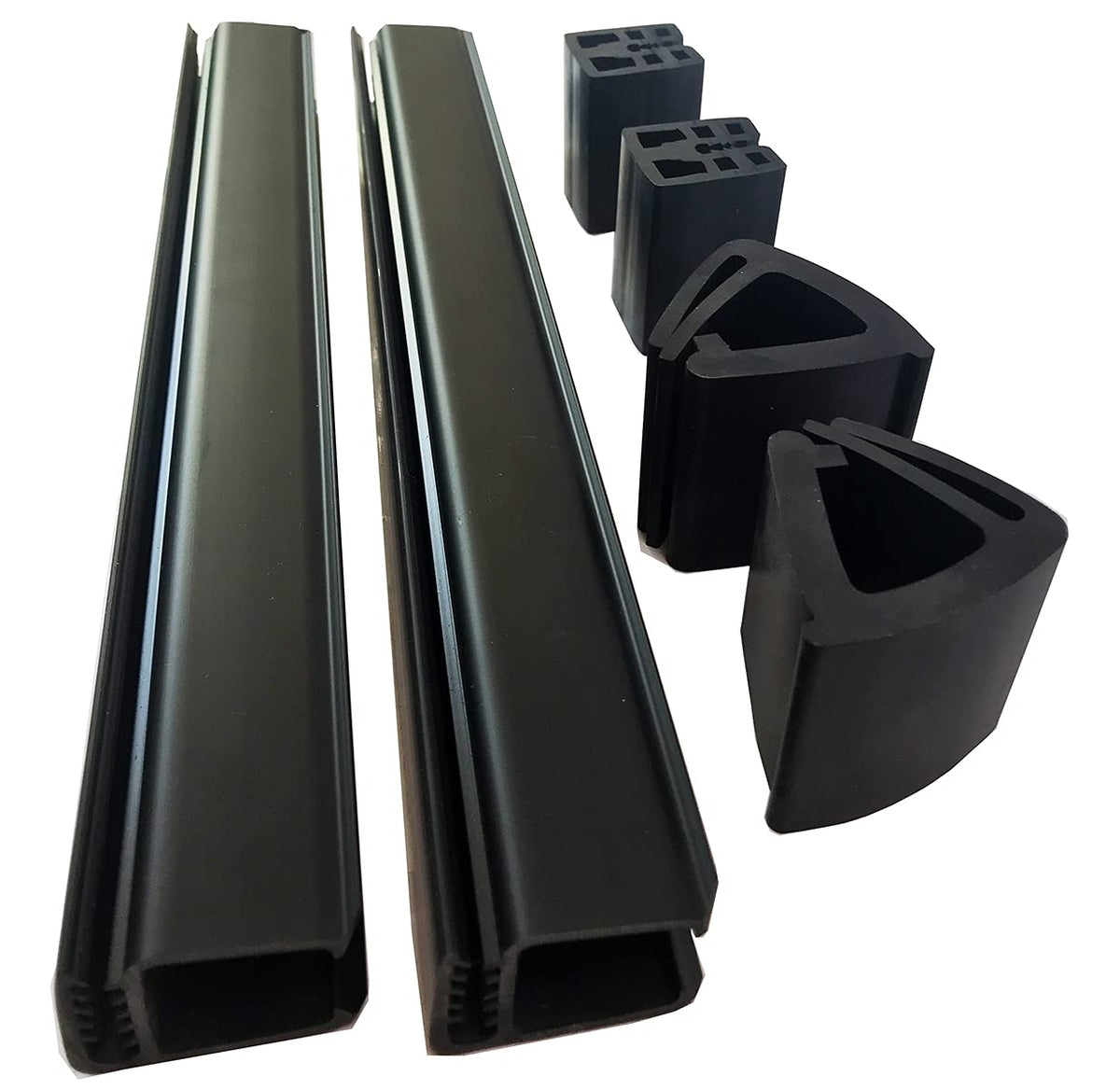 Dr.Acces bottom clips attaching to the windshield base for stable mounting