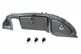 Dr.Acces golf cart dashboard carbon fiber front panel for premium style and durability.