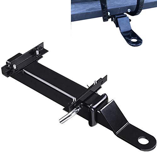 Heavy-duty steel 2in receiver hitch for golf carts